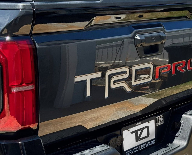 Load image into Gallery viewer, Premium Cast Vinyl Decal Letter Inserts for 2024-2026 Tacoma TRD Pro Tailgate
