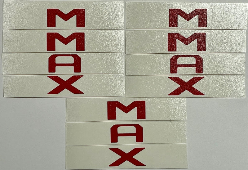 Load image into Gallery viewer, Premium Cast Vinyl Decal Letters for 2024-2026 Tacoma MAX Hood and Tailgate Emblems
