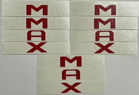 Premium Cast Vinyl Decal Letters for 2024-2026 Tacoma MAX Hood and Tailgate Emblems