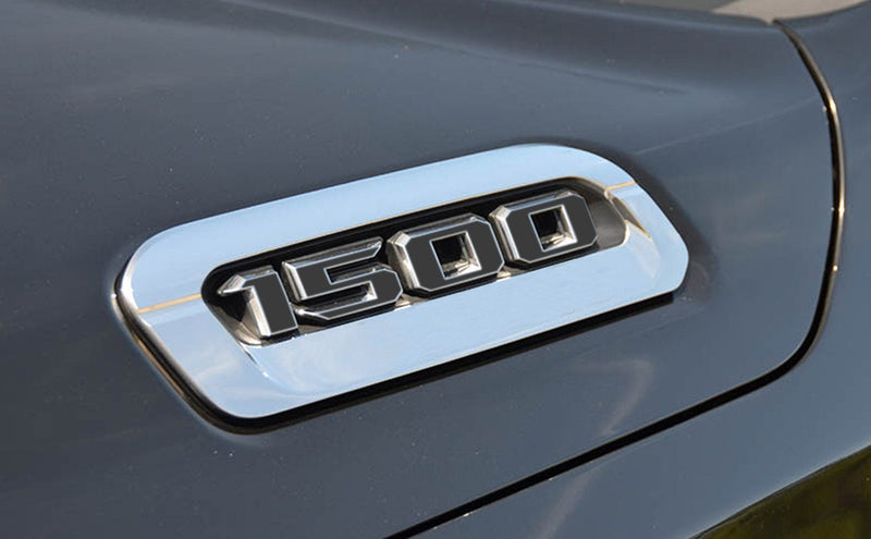 Load image into Gallery viewer, Premium Cast Vinyl Decal Number Inlays for 2019-2026 RAM 1500 Hood x2
