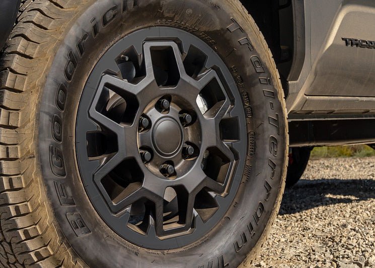 Load image into Gallery viewer, Premium Cast Vinyl Decal Overlays for 2024-2026 Tacoma TRD Off Road Wheels x4
