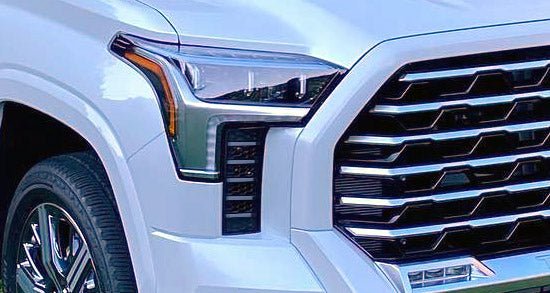 Load image into Gallery viewer, Premium Cast Vinyl Decals for 2022-2026 Tundra Grill Ribs x2
