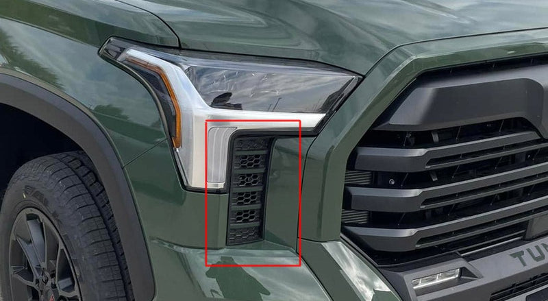 Load image into Gallery viewer, Premium Cast Vinyl Decals for 2022-2026 Tundra Grill Ribs x2

