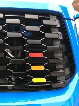 Load image into Gallery viewer, Premium Cast Vinyl Heritage Decals for 2019-2021 Tundra TRD PRO Grille
