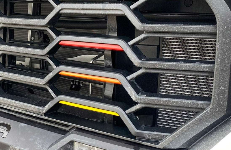 Load image into Gallery viewer, Premium Cast Vinyl Heritage Decals for 2022-2026 Tundra TRD Pro Grille
