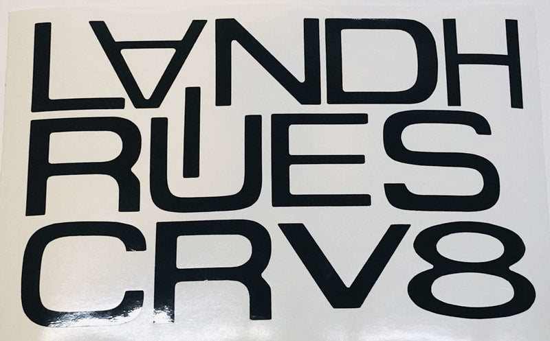 Load image into Gallery viewer, Premium Cast Vinyl Decal Letters for 2016-2021 Land Cruiser Liftgate
