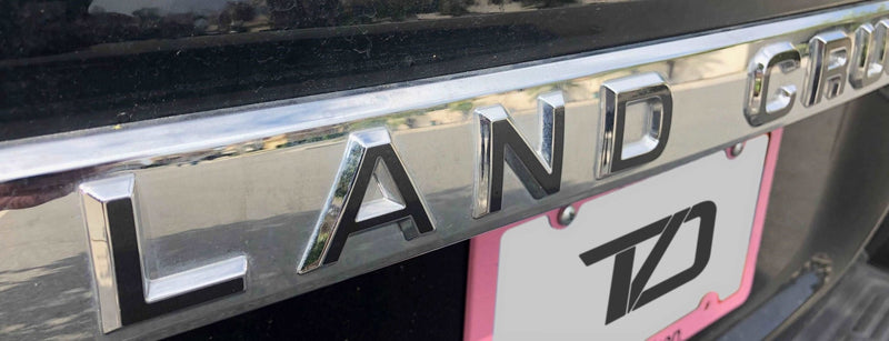 Load image into Gallery viewer, Premium Cast Vinyl Decal Letters for 2016-2021 Land Cruiser Liftgate
