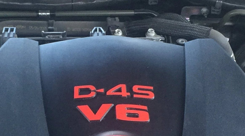 Load image into Gallery viewer, Premium Cast Vinyl Decal Letters for 2016-2023 Tacoma V6 Engine Cover
