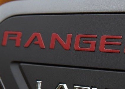 Load image into Gallery viewer, Premium Cast Vinyl Decal Letters for 2019-2023 Ranger Fender Vents x2
