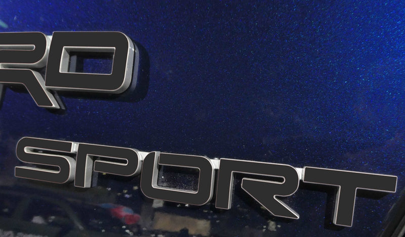 Load image into Gallery viewer, Premium Cast Vinyl Decal Letters for 2021-2026 4Runner TRD SPORT Emblems x2
