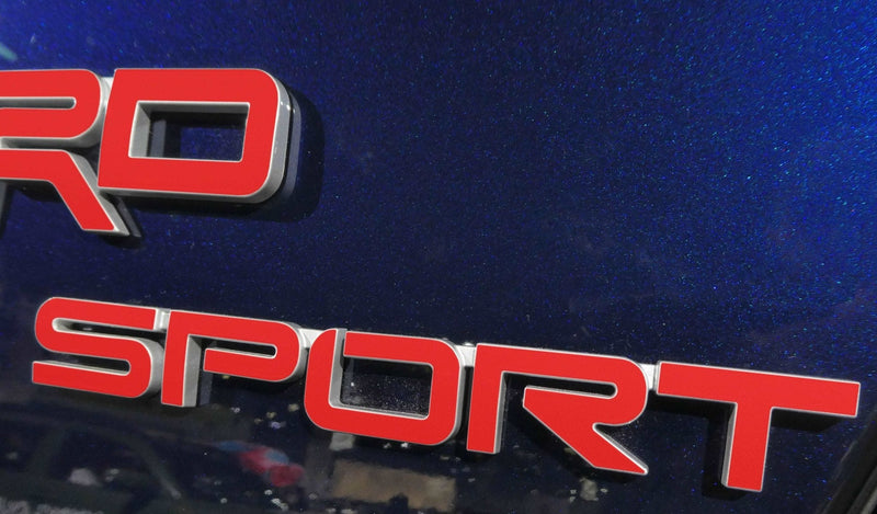 Load image into Gallery viewer, Premium Cast Vinyl Decal Letters for 2021-2026 4Runner TRD SPORT Emblems x2
