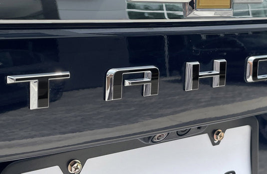 Premium Cast Vinyl Decal Letters for 2007-2026 Tahoe Door and Liftgate Emblems