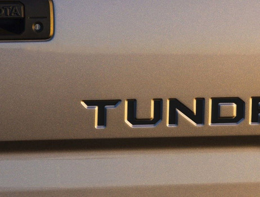 Premium Cast Vinyl Decal Letter Inserts for 2014-2021 Tundra Tailgate - Skoutley Outdoors LLC