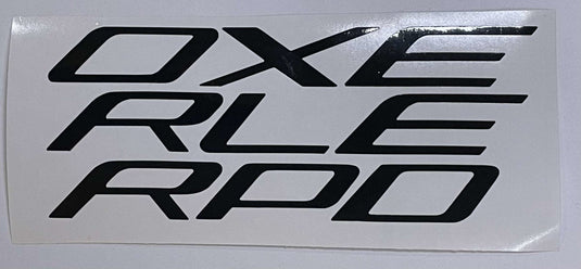 Premium Cast Vinyl Decal Letter Inserts for 2016-2024 Explorer Liftgate