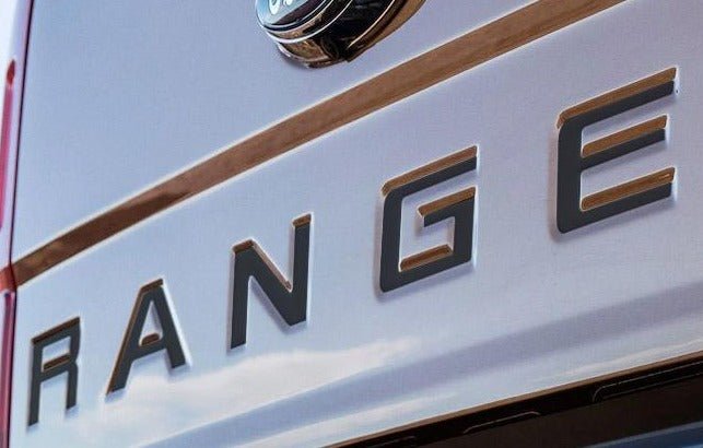 Load image into Gallery viewer, Premium Cast Vinyl Decal Letter Inserts for 2019-2026 Ranger Tailgate
