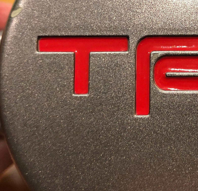 Load image into Gallery viewer, Premium Cast Vinyl Decal Letter Inserts for FJ Cruiser Special Edition TRD Wheel Center Caps
