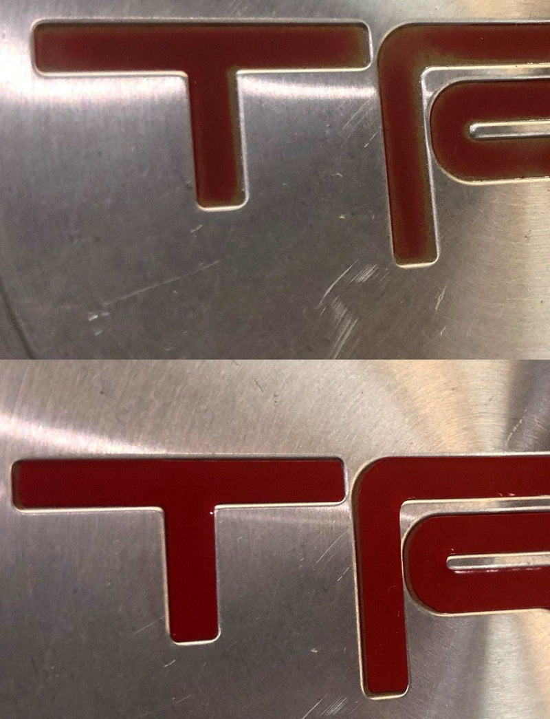 Load image into Gallery viewer, Premium Cast Vinyl Decal Letter Inserts for Tundra TRD Rock Warrior Wheel Center Caps
