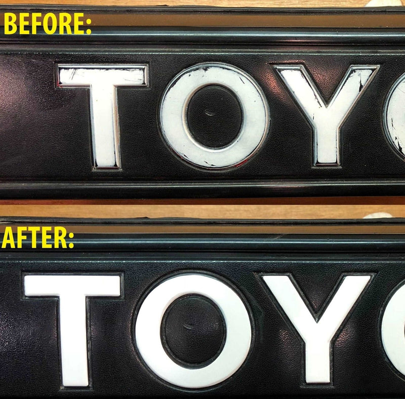 Load image into Gallery viewer, Premium Cast Vinyl Decal Letters for 1984-1989 4Runner Tailgate Bezel
