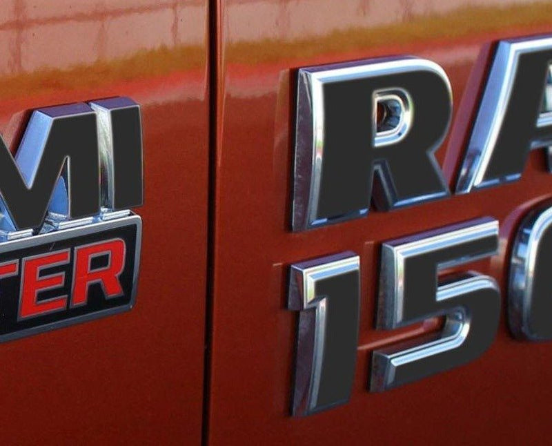 Load image into Gallery viewer, Premium Cast Vinyl Decal Letter Inlays for 2011-2018 RAM 1500/2500 Doors
