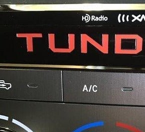 Load image into Gallery viewer, Premium Cast Vinyl Decal Letter Inserts for 2014-2021 Tundra Dashboard
