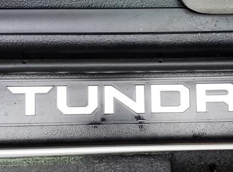 Load image into Gallery viewer, Premium Cast Vinyl Decal Letter Inserts for 2014-2021 Tundra Door Sill Protectors x2

