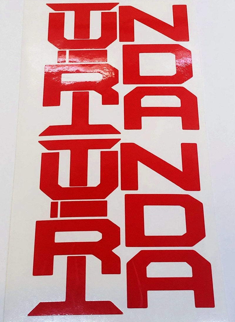 Load image into Gallery viewer, Premium Cast Vinyl Decal Letter Inserts for 2014-2021 Tundra Door Sill Protectors x2

