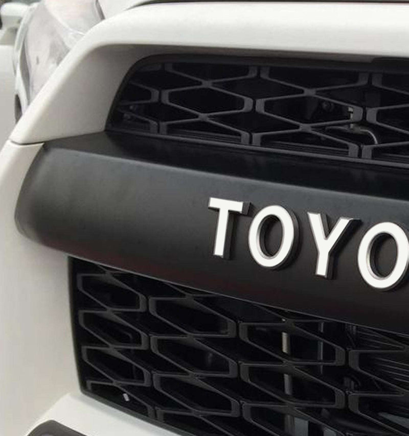 Load image into Gallery viewer, Premium Cast Vinyl Decal Letter Inlays for 2015-2026 4Runner TRD PRO Grille
