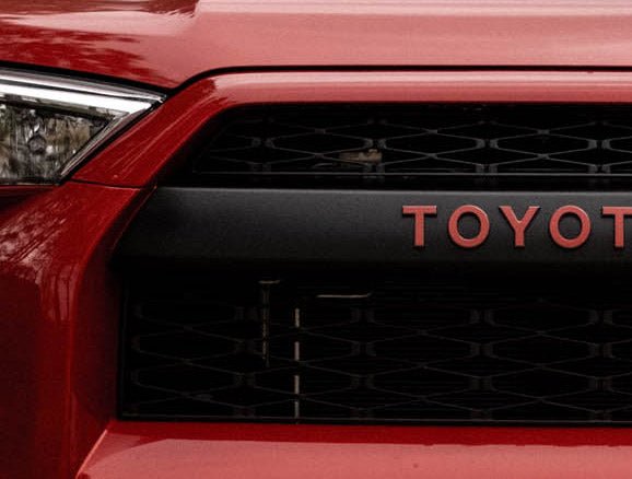 Load image into Gallery viewer, Premium Cast Vinyl Decal Letter Inlays for 2015-2026 4Runner TRD PRO Grille
