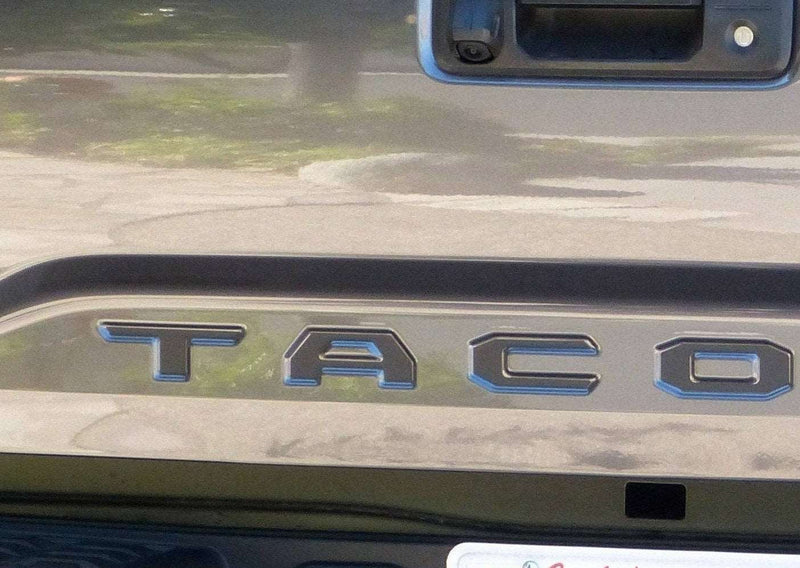 Load image into Gallery viewer, Premium Cast Vinyl Decal Letter Inserts for 2016-2023 Tacoma Tailgate
