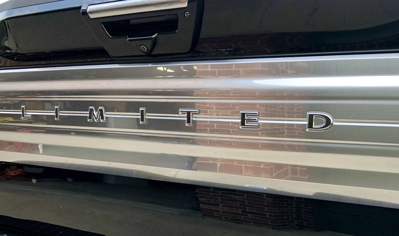 Load image into Gallery viewer, Premium Cast Vinyl Decal Letter Inlays for 2016-2026 F-150 LIMITED Hood and Tailgate
