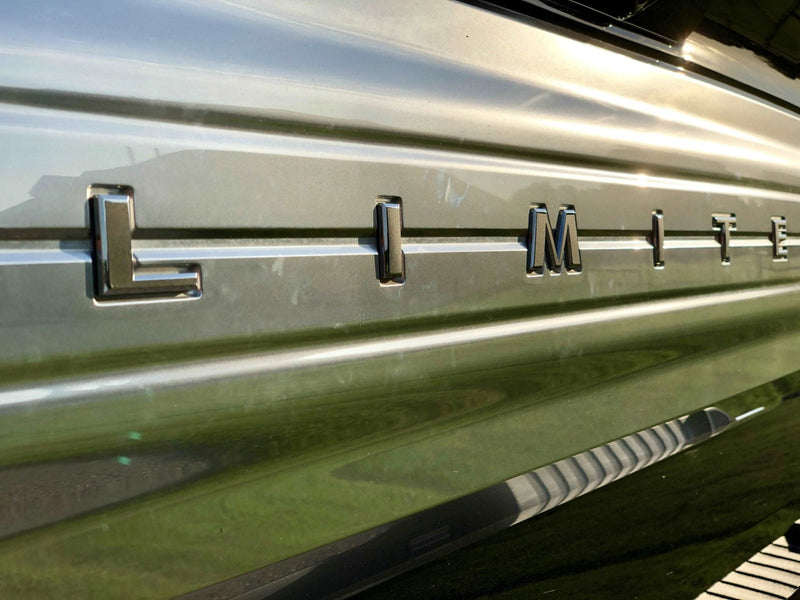 Load image into Gallery viewer, Premium Cast Vinyl Decal Letter Inlays for 2016-2026 F-150 LIMITED Hood and Tailgate
