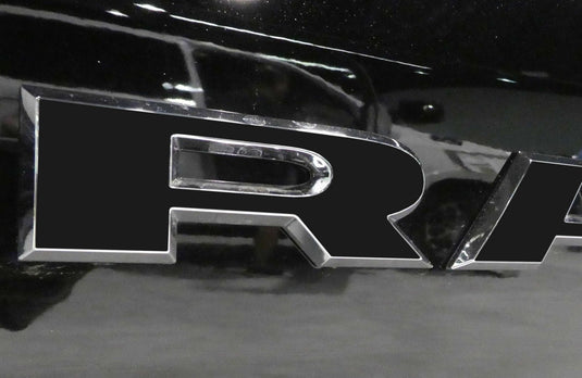 Premium Cast Vinyl Decal Letter Inlays for 2019-2026 RAM Doors