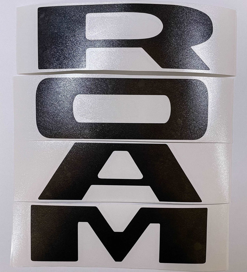 Load image into Gallery viewer, Premium Cast Vinyl Decal Letter Inlays for 2019-2026 RAM Grille
