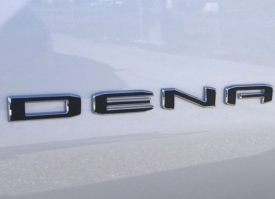 Premium Cast Vinyl Decal Letter Inlays for 2019-2026 SIERRA Doors and Tailgate
