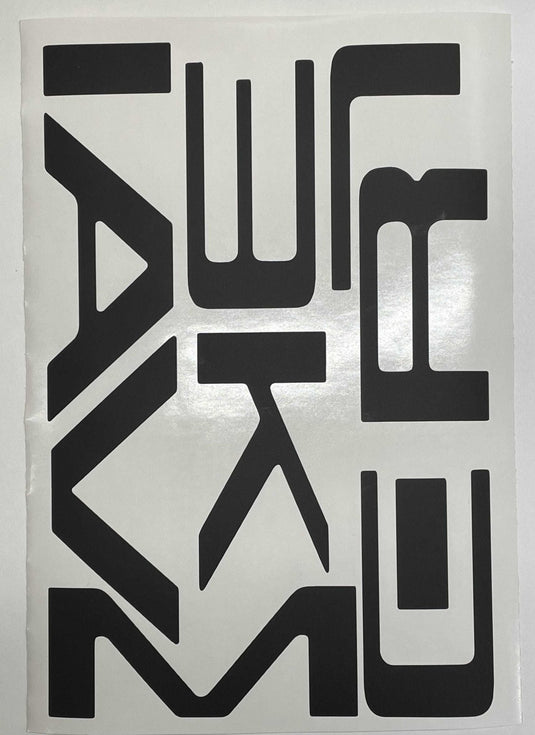 Premium Cast Vinyl Decal Letter Inserts for 2022-2026 Maverick Tailgate