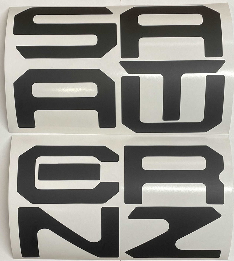 Load image into Gallery viewer, Premium Cast Vinyl Decal Letter Inserts for 2022-2026 Santa Cruz Tailgate
