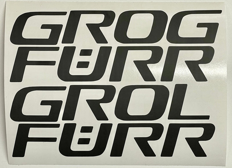 Load image into Gallery viewer, Premium Cast Vinyl Decal Letter Inserts for 2023-2025 Corolla GR-Four Rocker Panels
