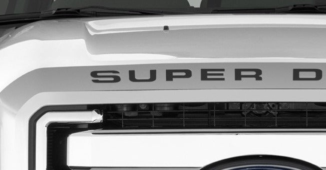 Load image into Gallery viewer, Premium Cast Vinyl Decal Letter Inserts for 2008-2016 SUPER DUTY Grille
