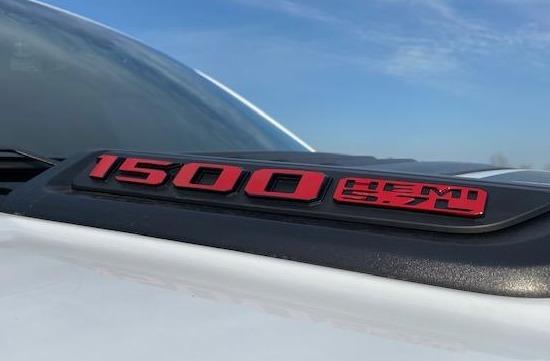Load image into Gallery viewer, Premium Cast Vinyl Decal Number Inlays for 2019-2026 RAM 1500 Hood x2
