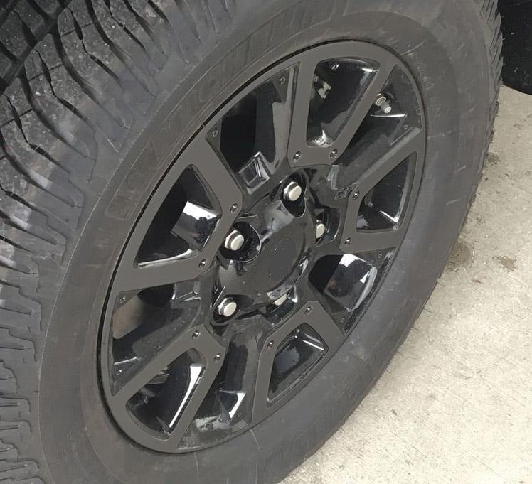 Load image into Gallery viewer, Premium Cast Vinyl Decal Overlays for 2014-2021 Tundra TRD Off Road 18" Wheels
