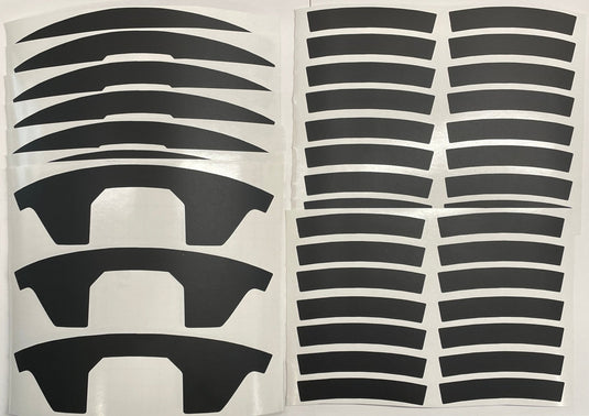 Premium Cast Vinyl Decal Overlays for 2022-2026 Tundra TRD Off Road 18" Wheels