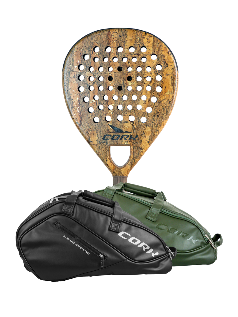 Load image into Gallery viewer, Cork Padel Racket Premium Hybrid II + FREE Thermobag
