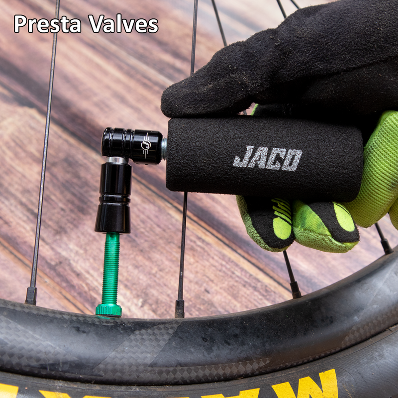 Load image into Gallery viewer, Lightning™ CO2 Inflator for Bike Tires (Presta + Schrader) (CO2 Cartridge Not Included)
