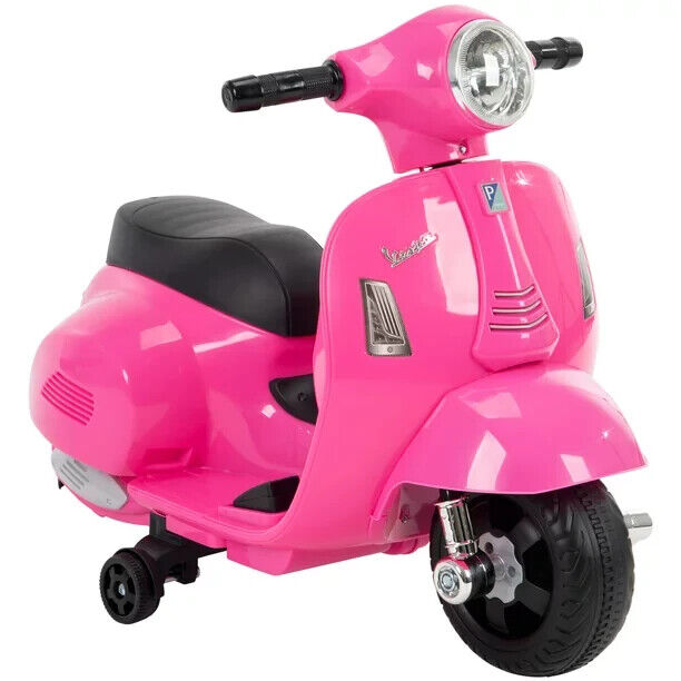 Load image into Gallery viewer, Pretty in Pink: Electric Vespa Scooter for Little Riders
