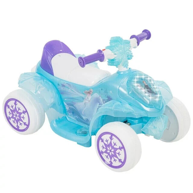 Load image into Gallery viewer, Princess Bubble Blowing Electric Quad for Ages 1-3 with Lights and Sound Effects - Perfect Gift for Little Riders!
