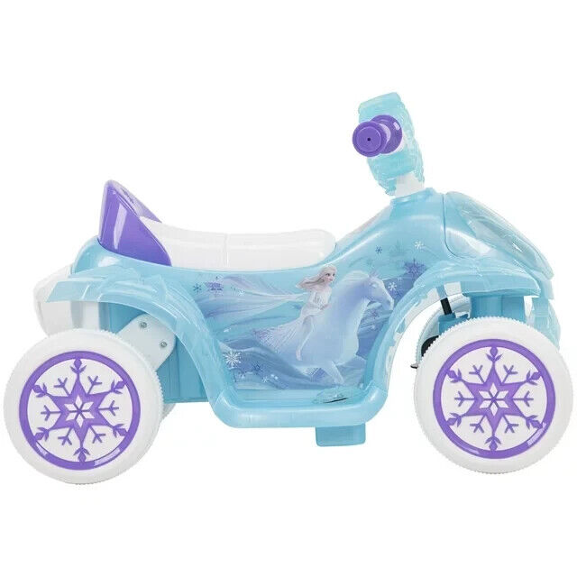 Load image into Gallery viewer, Princess Bubble Blowing Electric Quad for Ages 1-3 with Lights and Sound Effects - Perfect Gift for Little Riders!
