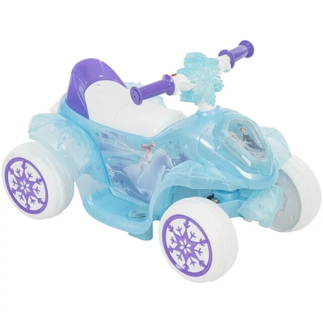 Load image into Gallery viewer, Princess Bubble Blowing Electric Quad for Ages 1-3 with Lights and Sound Effects - Perfect Gift for Little Riders!
