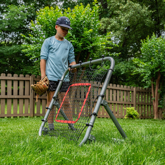 3x3 Baseball & Softball Rebounder + Free Training Videos | Portable Fielding Trainer