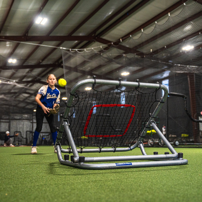 Load image into Gallery viewer, 3x3 Baseball &amp; Softball Rebounder + Free Training Videos | Portable Fielding Trainer
