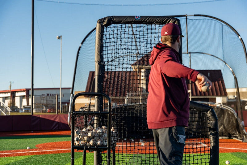 Load image into Gallery viewer, Baseball L-Screen – Pro 5x7 Bullet-Proof Screen
